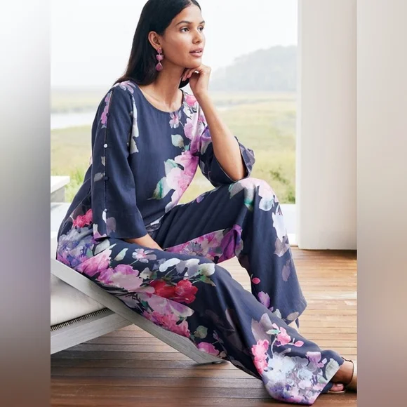 Soft Surroundings Lizette Wide-Leg Pant ** SZ XS - Picture 5 of 12